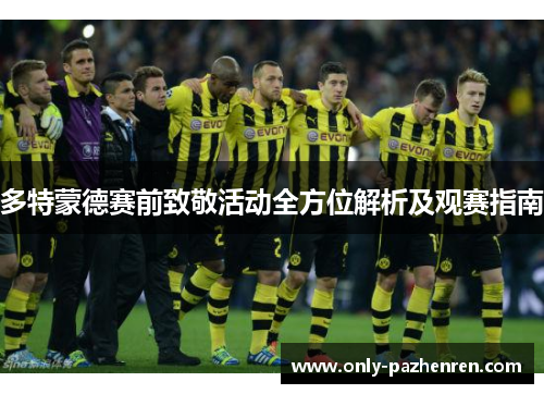 多特蒙德赛前致敬活动全方位解析及观赛指南 多特蒙德赛前致敬活动全方位解析及观赛指南